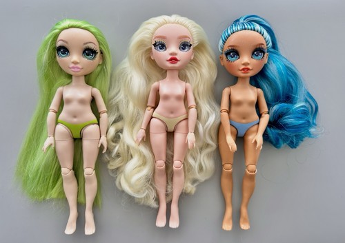 Rainbow high dolls - bundle, nude