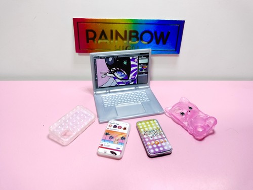 Rainbow high doll bundle - doll,