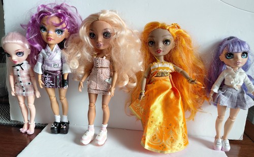 Rainbow high bundle dolls - 5x,
