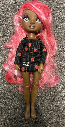 Rose themed rainbow high doll - rose,