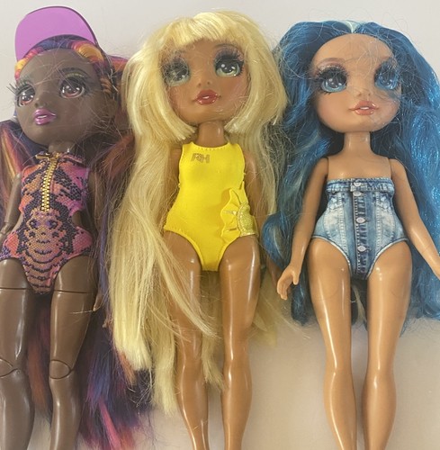 Rainbow high doll bundle - rainbow, x3