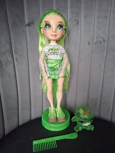 Rainbow high jade doll - jade, (slime)