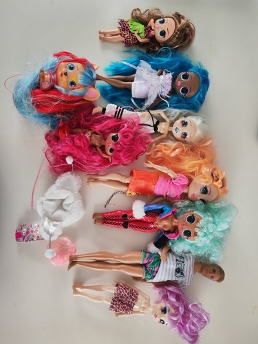 Bundle dolls ol rainbow - l.ol,